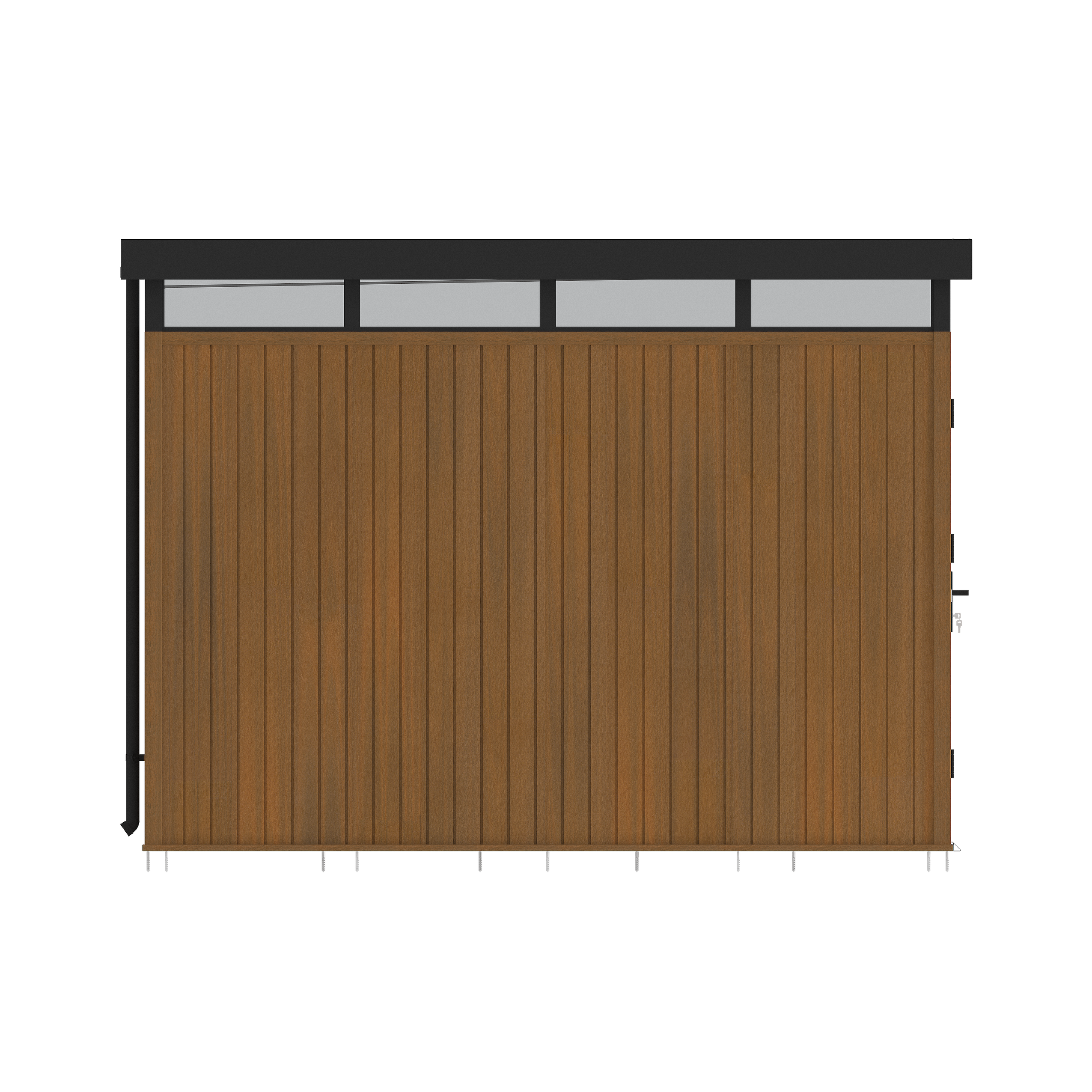WPC Gartenhaus Cella 1010 – Großes Gartenhaus wetterfest