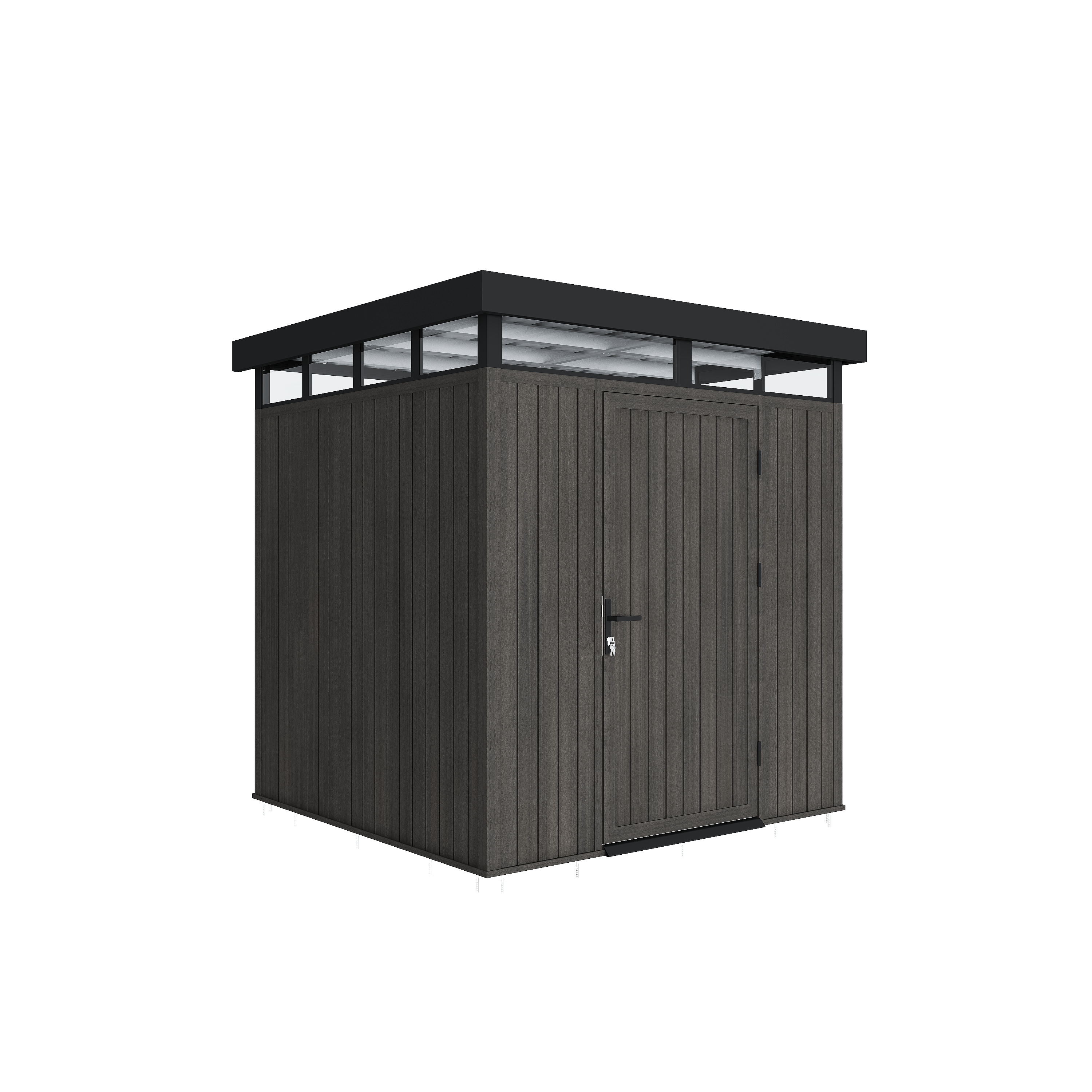 WPC Gartenhaus Cella 77 – Kompaktes Gartenhaus modern