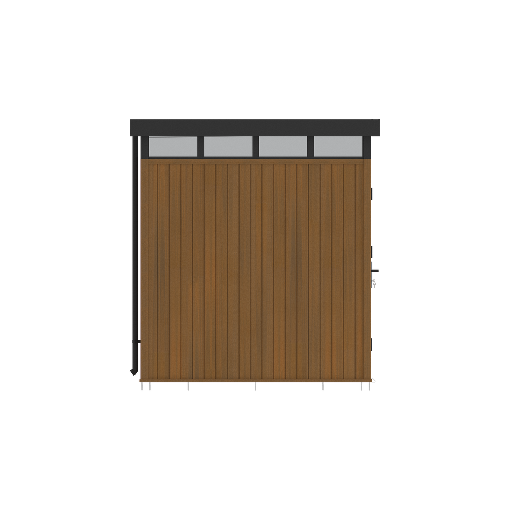 WPC Gartenhaus Cella 77 – Kompaktes Gartenhaus modern