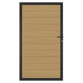 WPC Tor Portland – Gartentor im Holzlook zum Zaunelement Portland