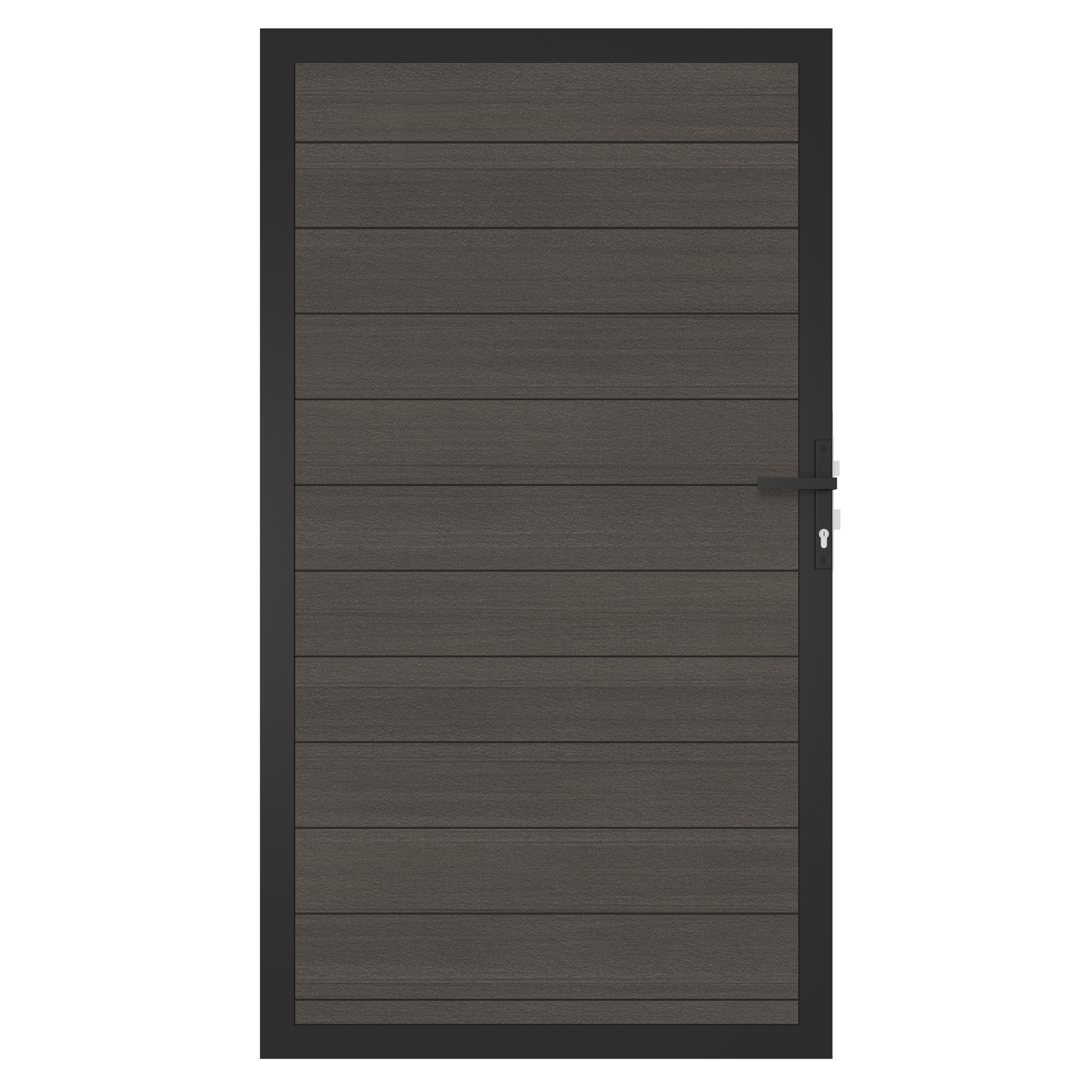 WPC Tor Portland – Gartentor im Holzlook zum Zaunelement Portland