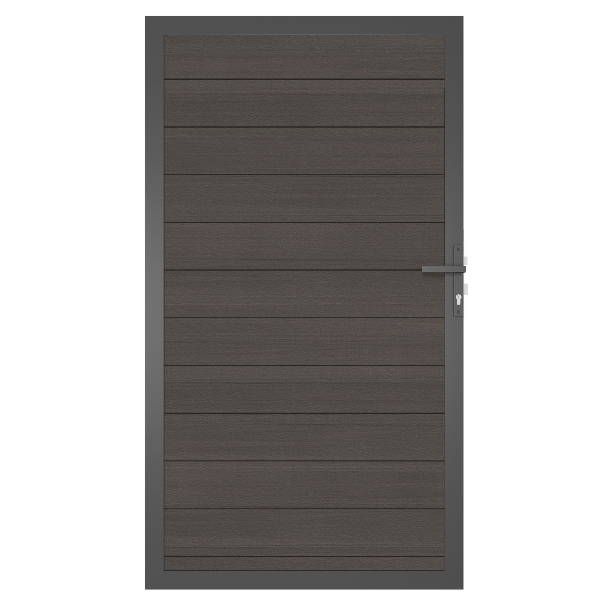 WPC Tor Portland – Gartentor im Holzlook zum Zaunelement Portland