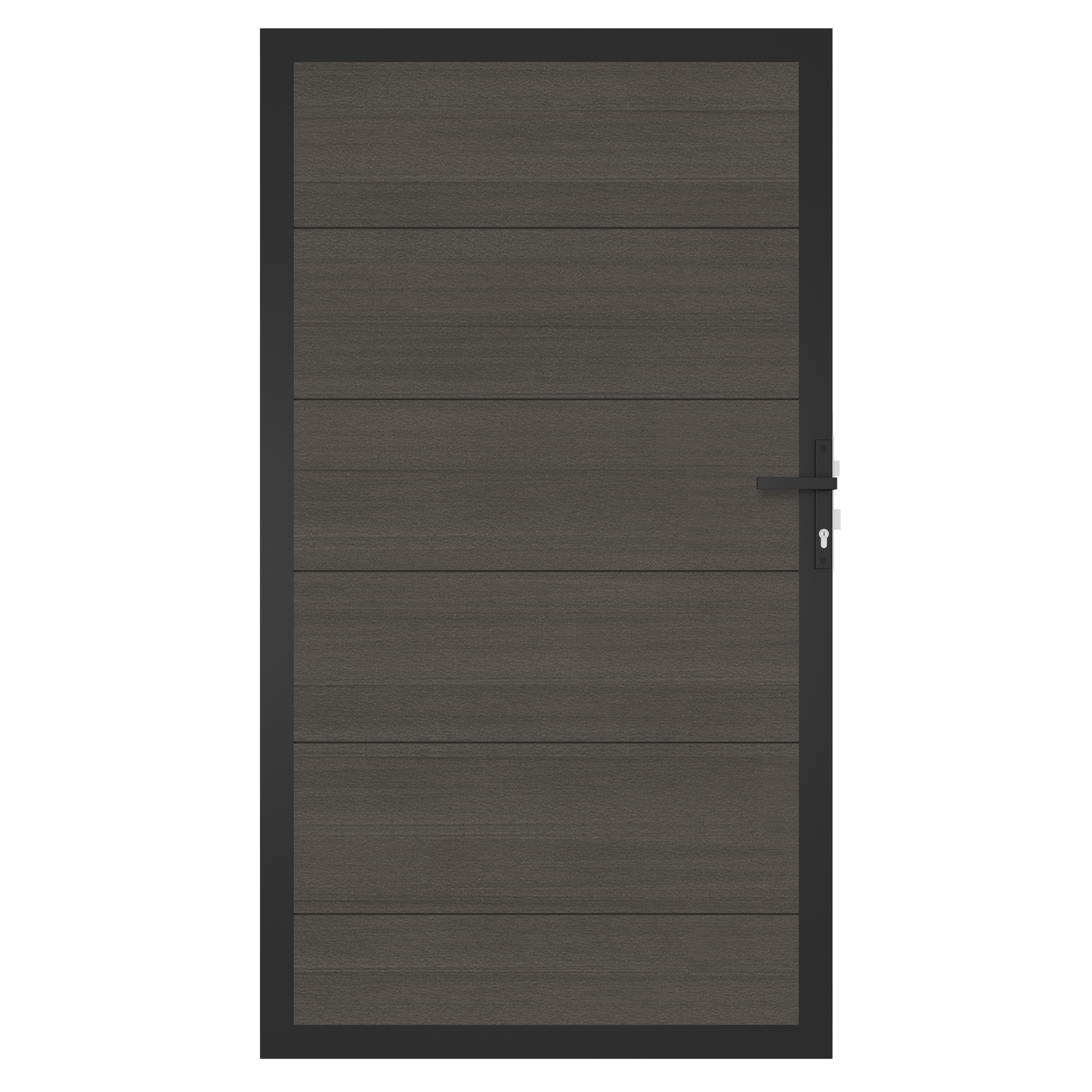 WPC Tor Castello – Elegantes Gartentor zum Zaunelement Castello