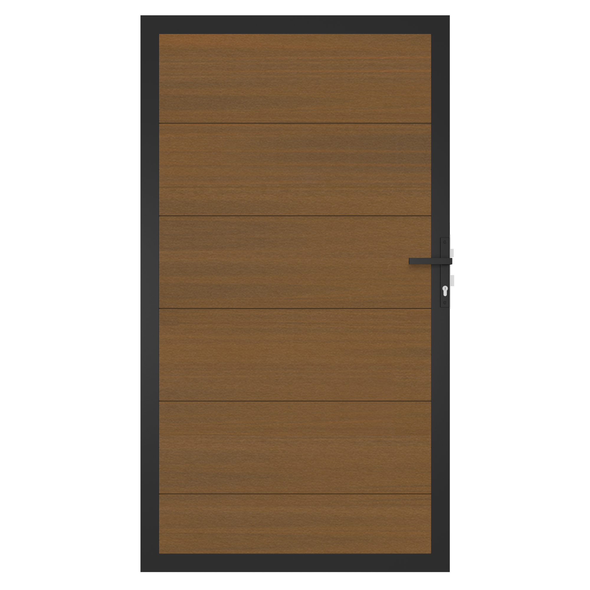WPC Tor Castello – Elegantes Gartentor zum Zaunelement Castello