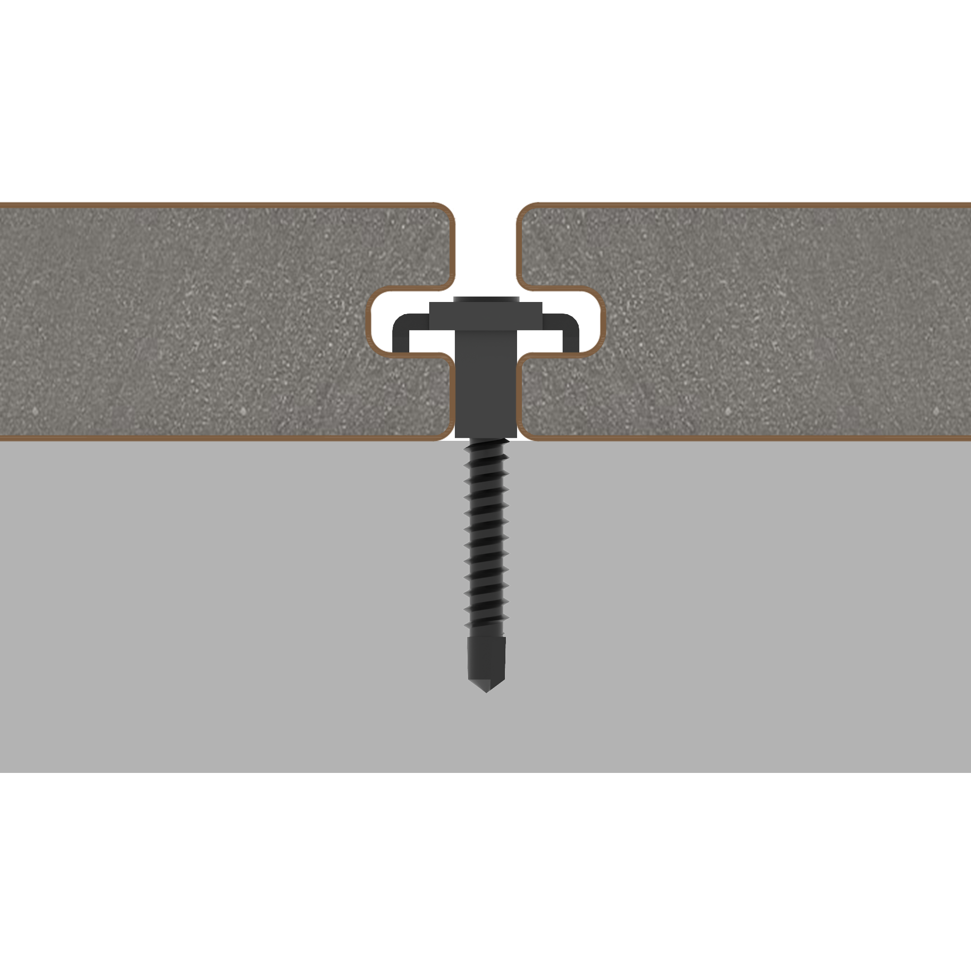 Standard Clip Set – Verbindungsclips für WPC Dielen