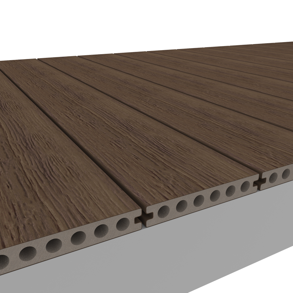 WPC Terrassendiele Deluxe Vintage – Holzlook Diele für Terrasse