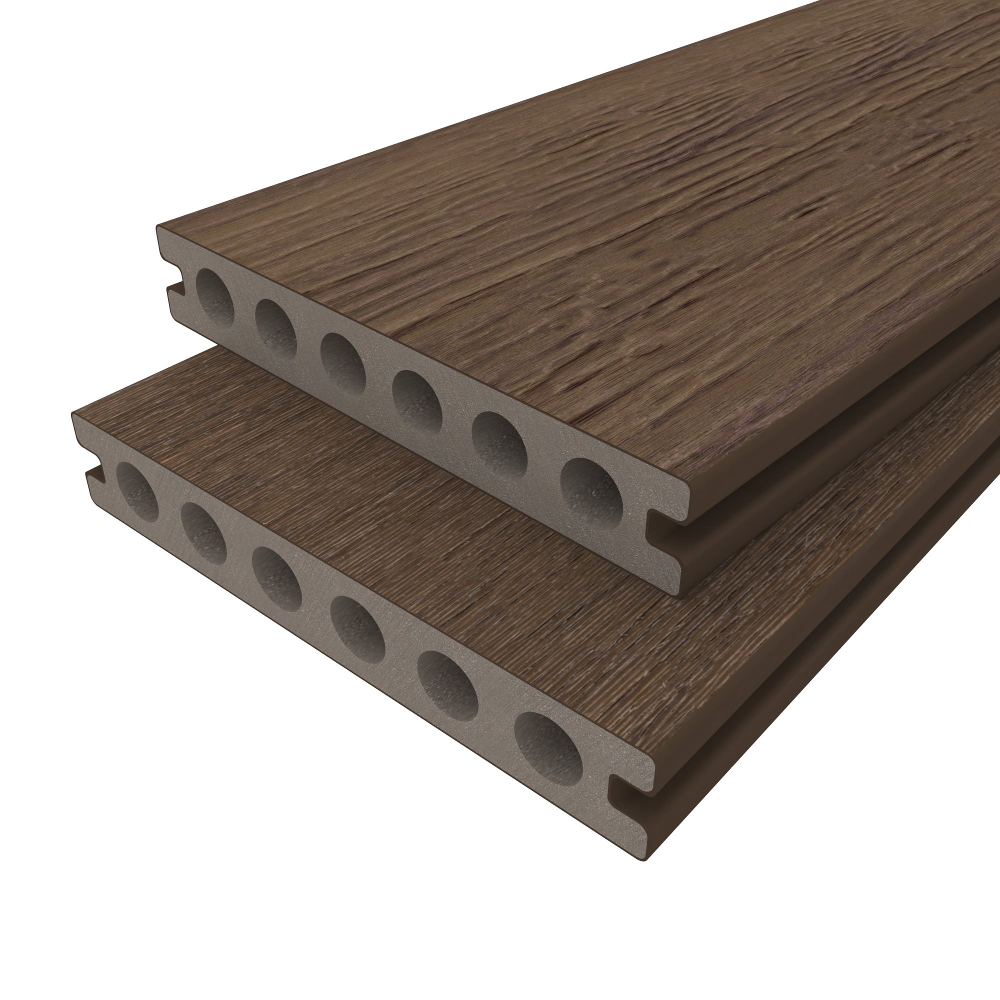 WPC Terrassendiele Deluxe Vintage – Holzlook Diele für Terrasse