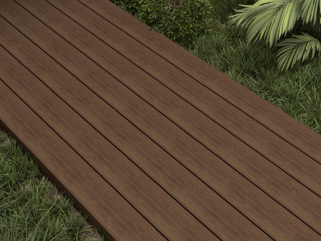 WPC Terrassendiele Deluxe Vintage – Holzlook Diele für Terrasse
