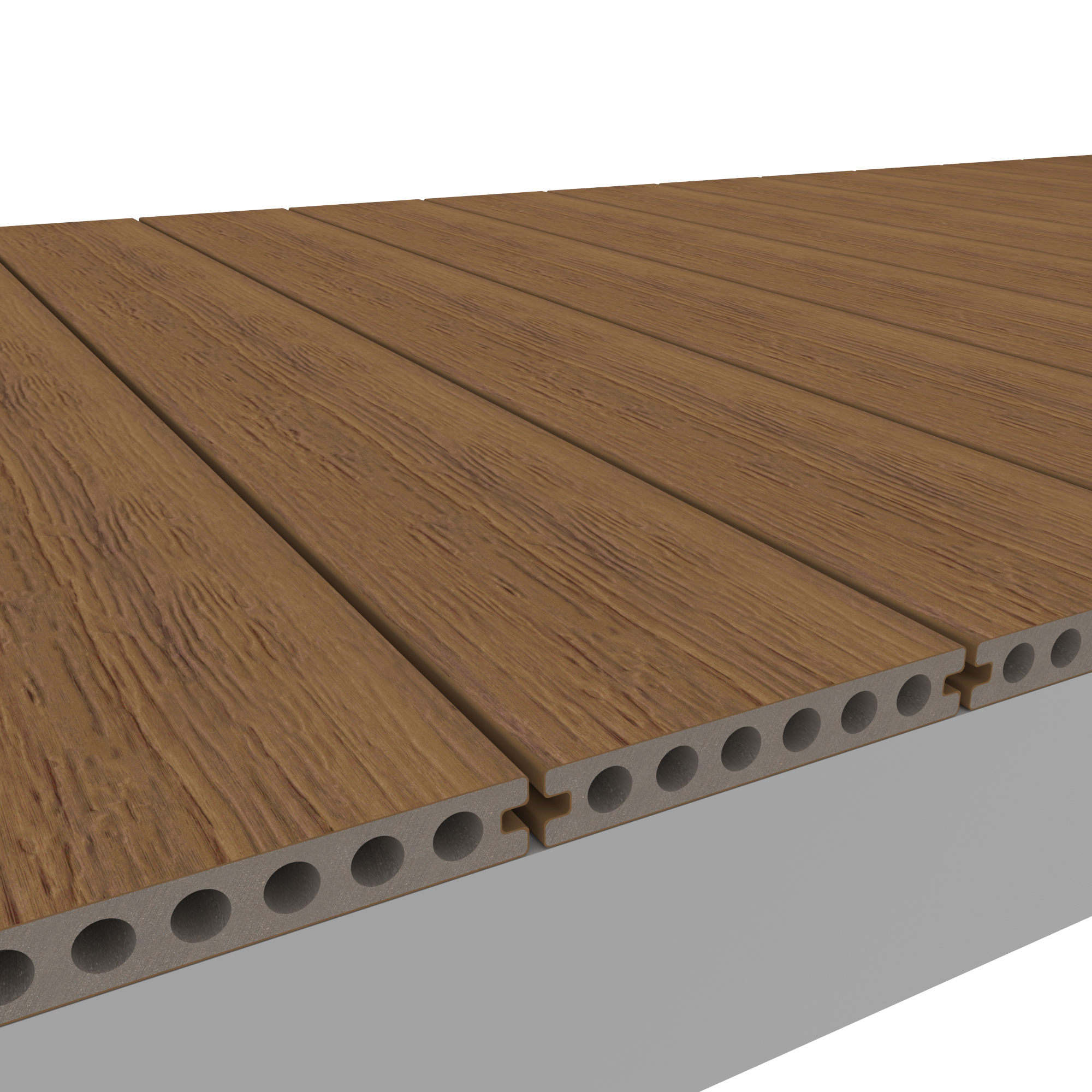 WPC Terrassendiele Deluxe Vintage – Holzlook Diele für Terrasse