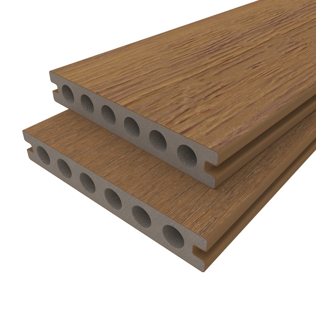WPC Terrassendiele Deluxe Vintage – Holzlook Diele für Terrasse