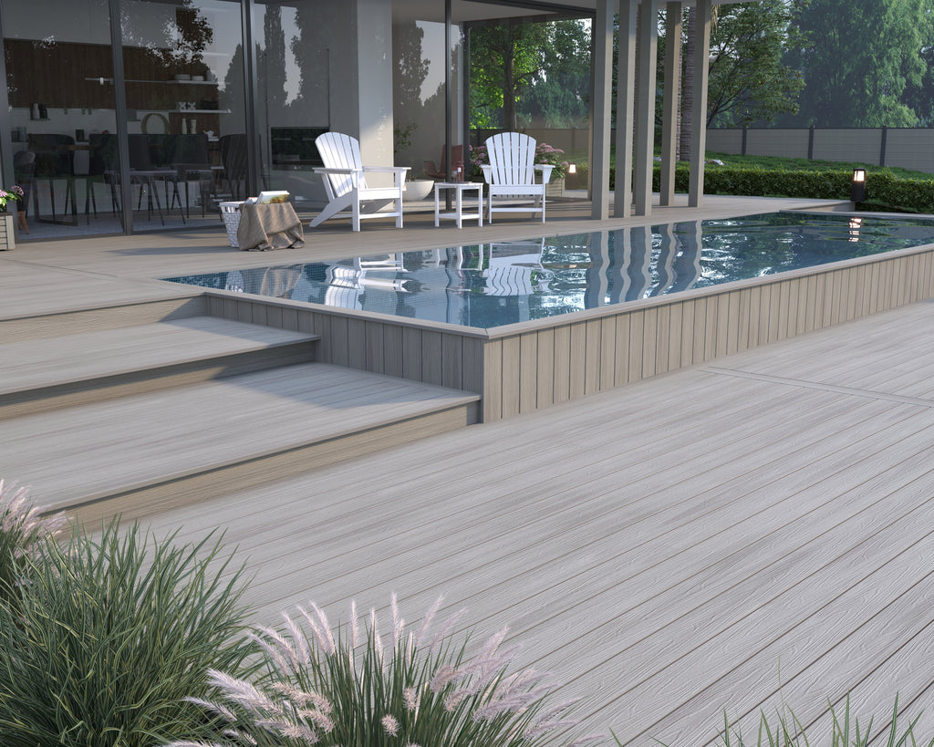WPC Terrassendiele Deluxe – Premium Diele für Terrasse und Balkon