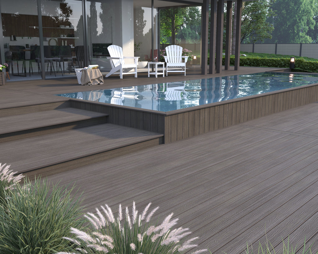 WPC Terrassendiele Deluxe – Premium Diele für Terrasse und Balkon