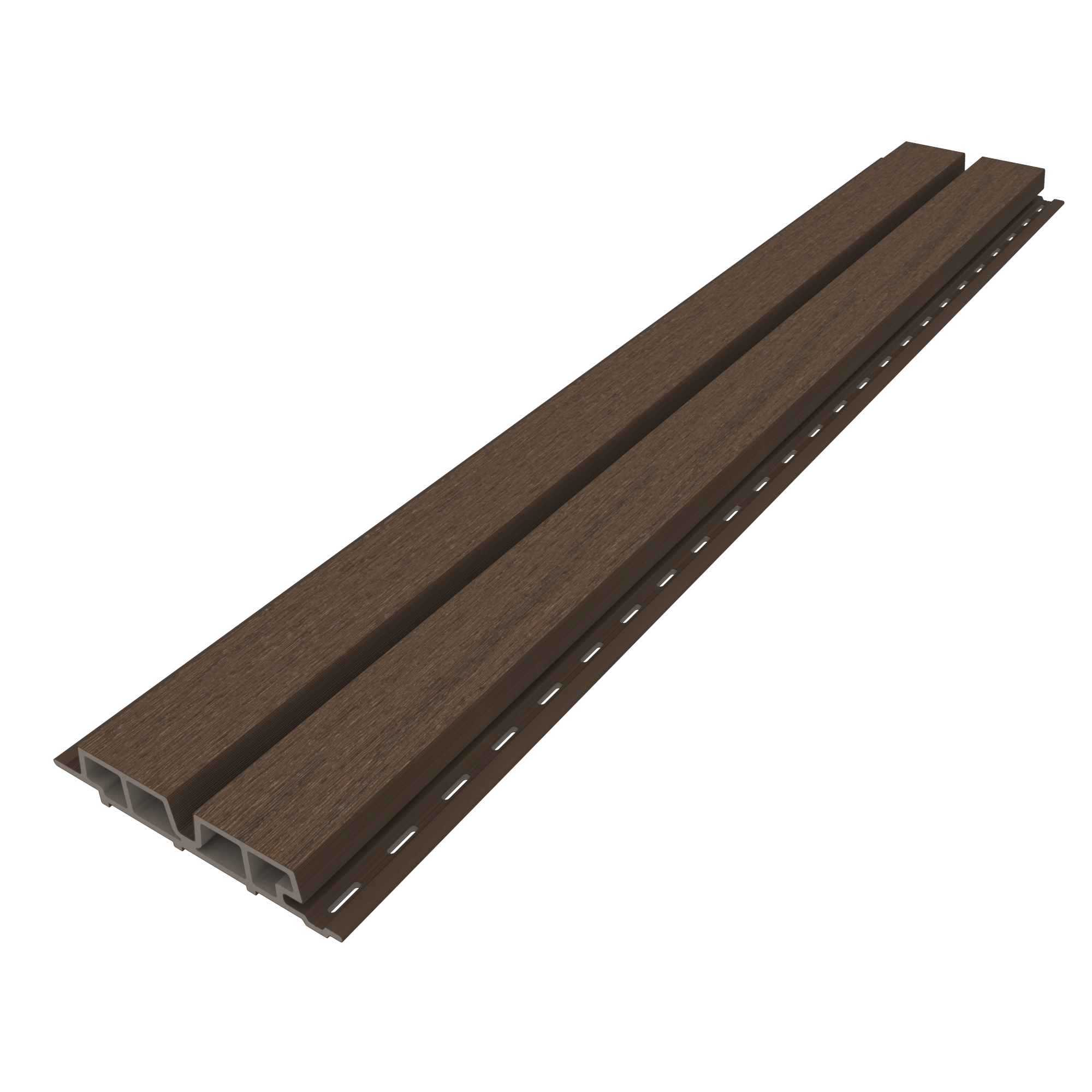 WPC Fassadenprofil Castellation Pro 65 – Breites Fassadenprofil