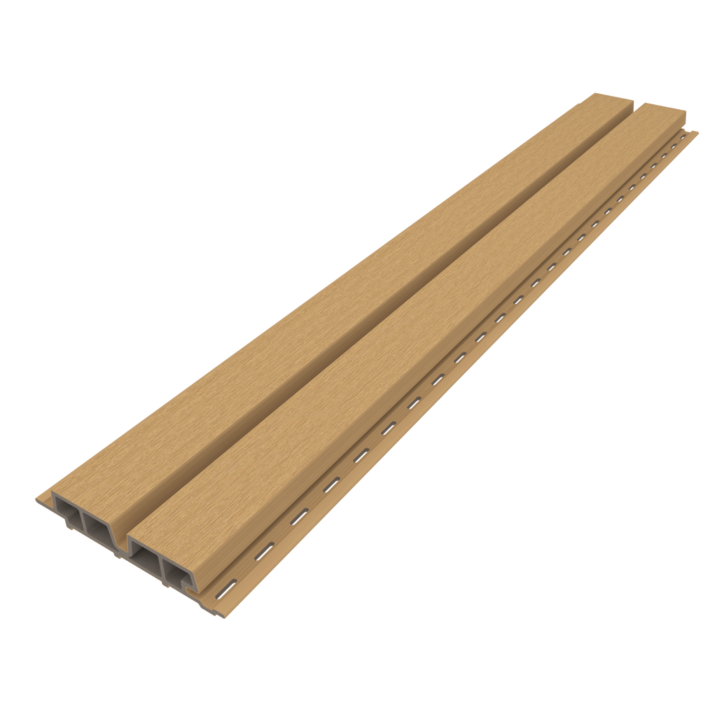 WPC Fassadenprofil Castellation Pro 65 – Breites Fassadenprofil