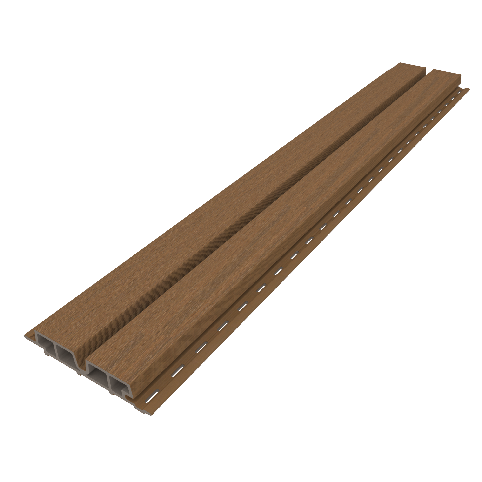 WPC Fassadenprofil Castellation Pro 65 – Breites Fassadenprofil