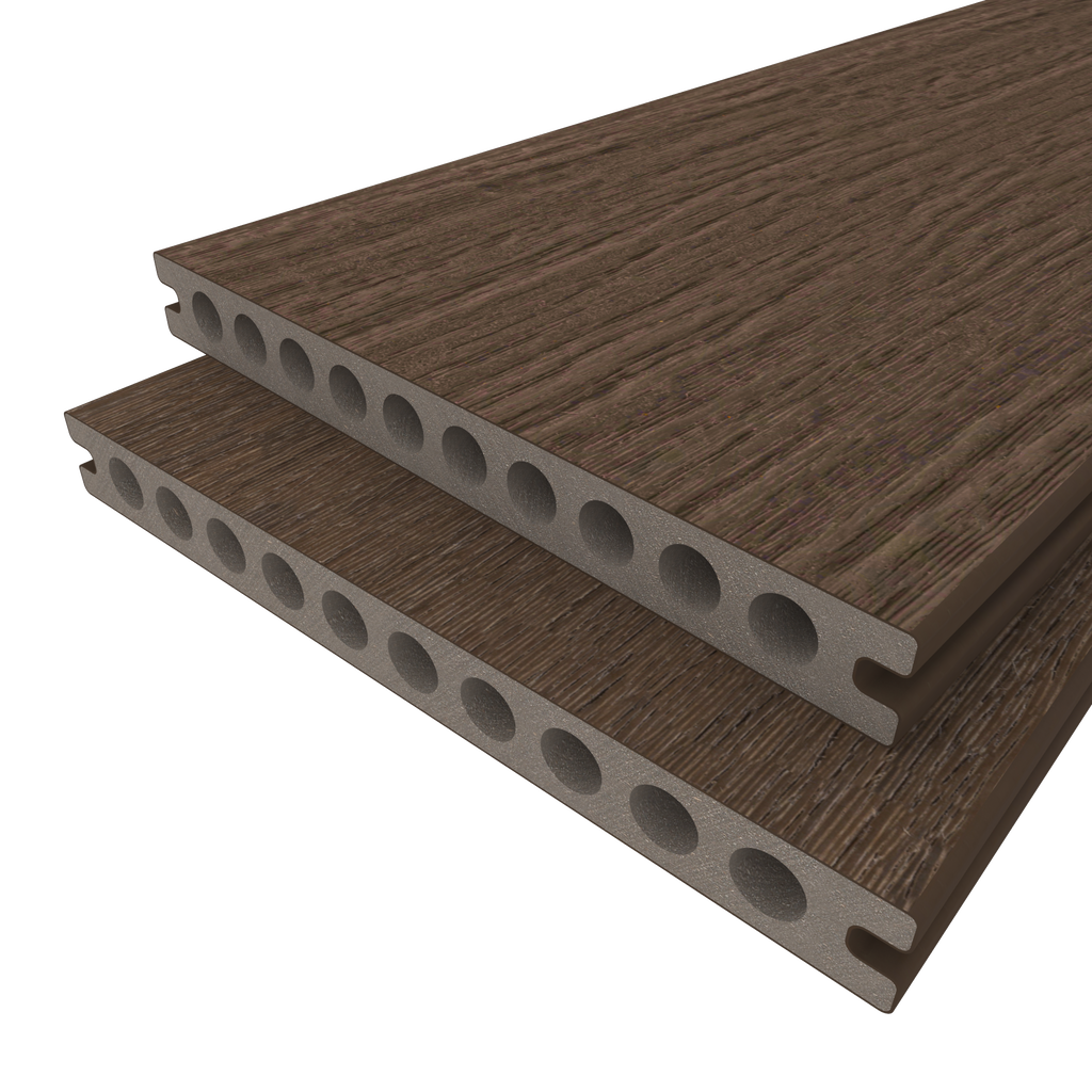 WPC Terrassendiele Gigante Vintage – Großformat Diele im Holzlook