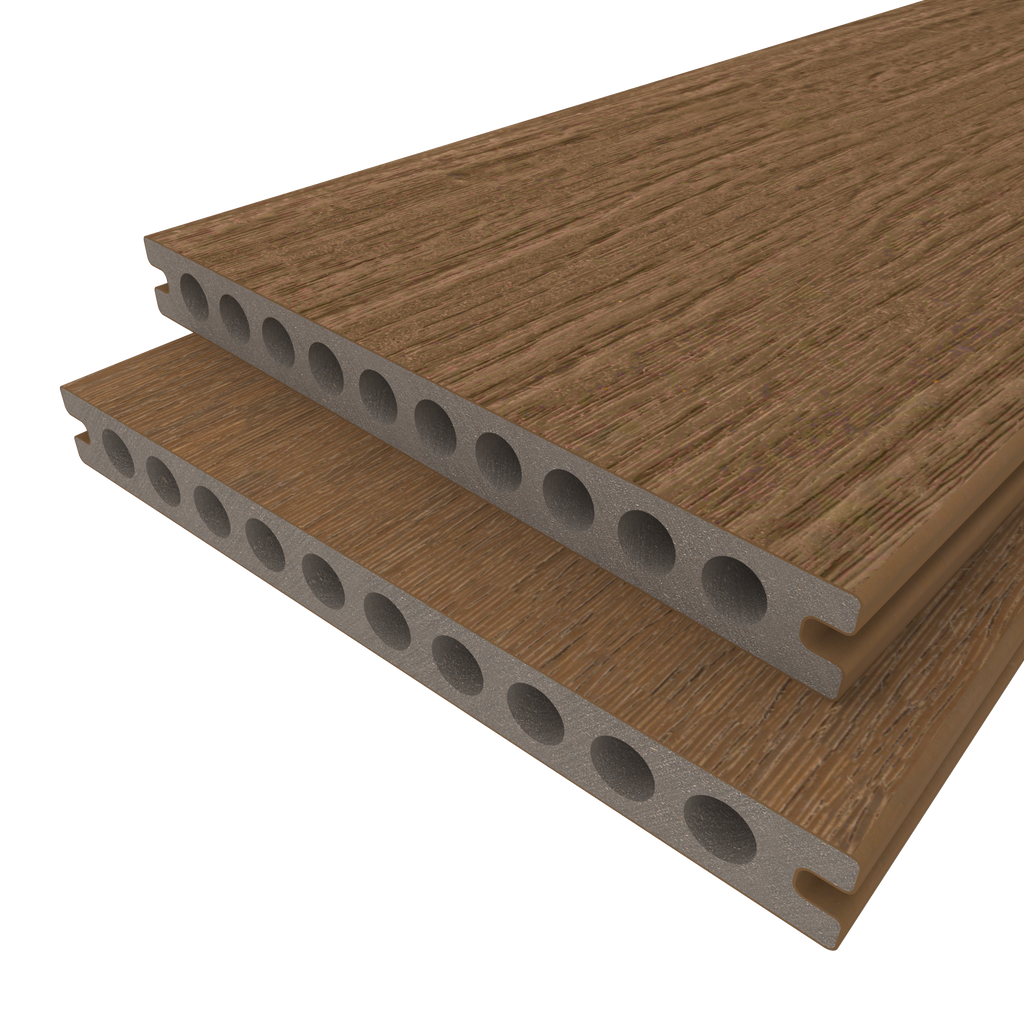 WPC Terrassendiele Gigante Vintage – Großformat Diele im Holzlook