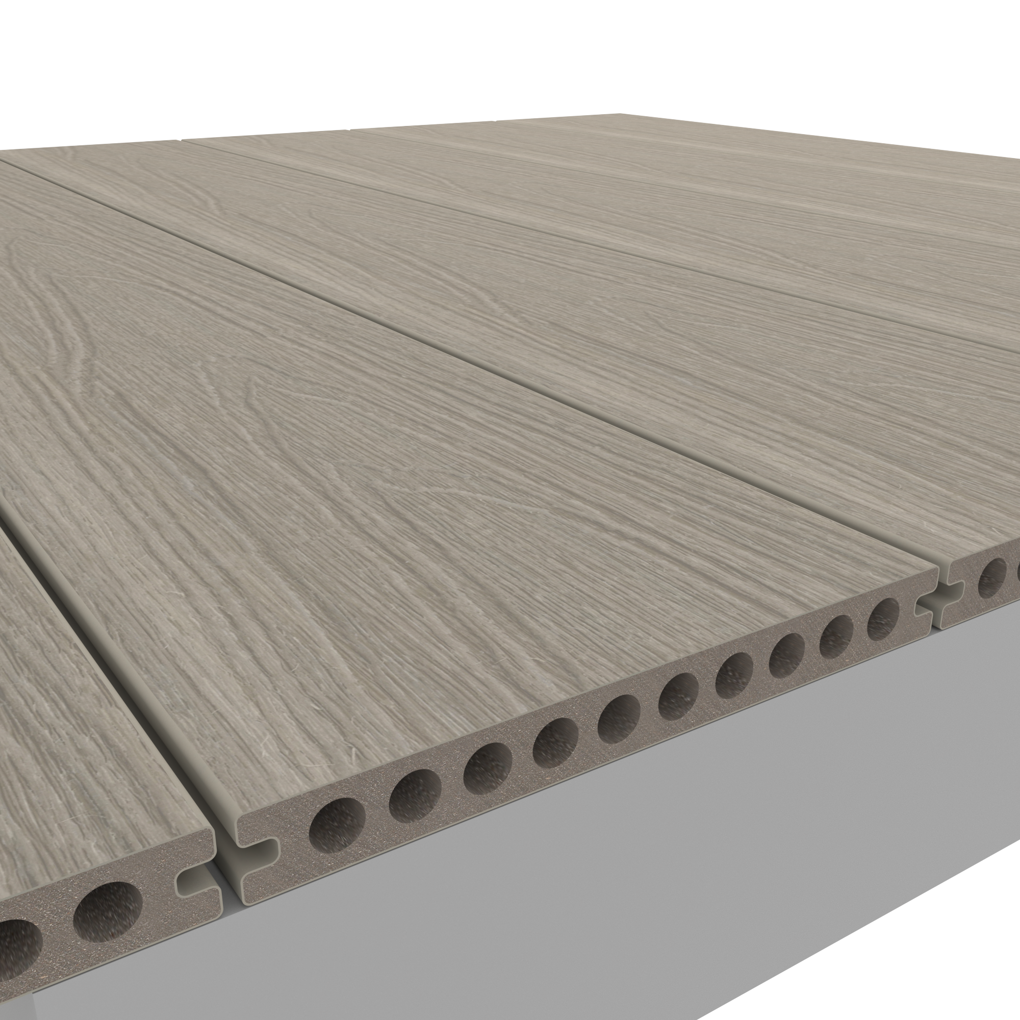 WPC Terrassendiele Gigante – Breites Format für großzügige Terrassen