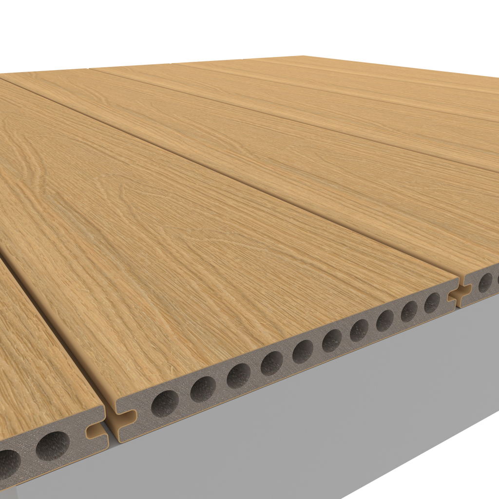 WPC Terrassendiele Gigante – Breites Format für großzügige Terrassen