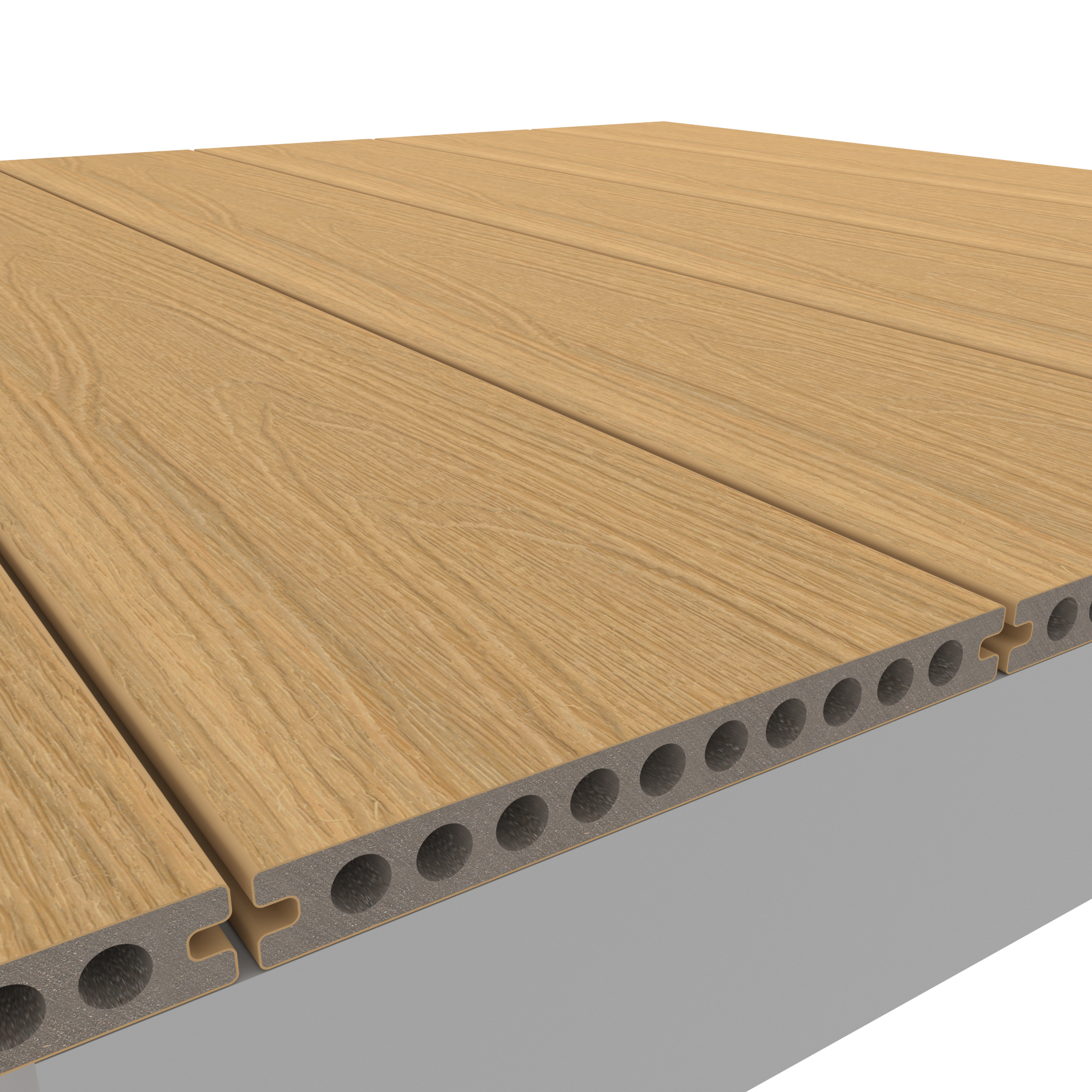 WPC Terrassendiele Gigante – Breites Format für großzügige Terrassen