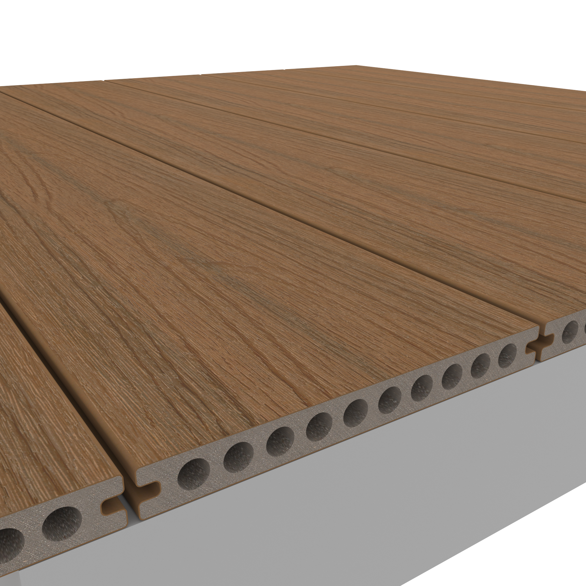 WPC Terrassendiele Gigante – Breites Format für großzügige Terrassen