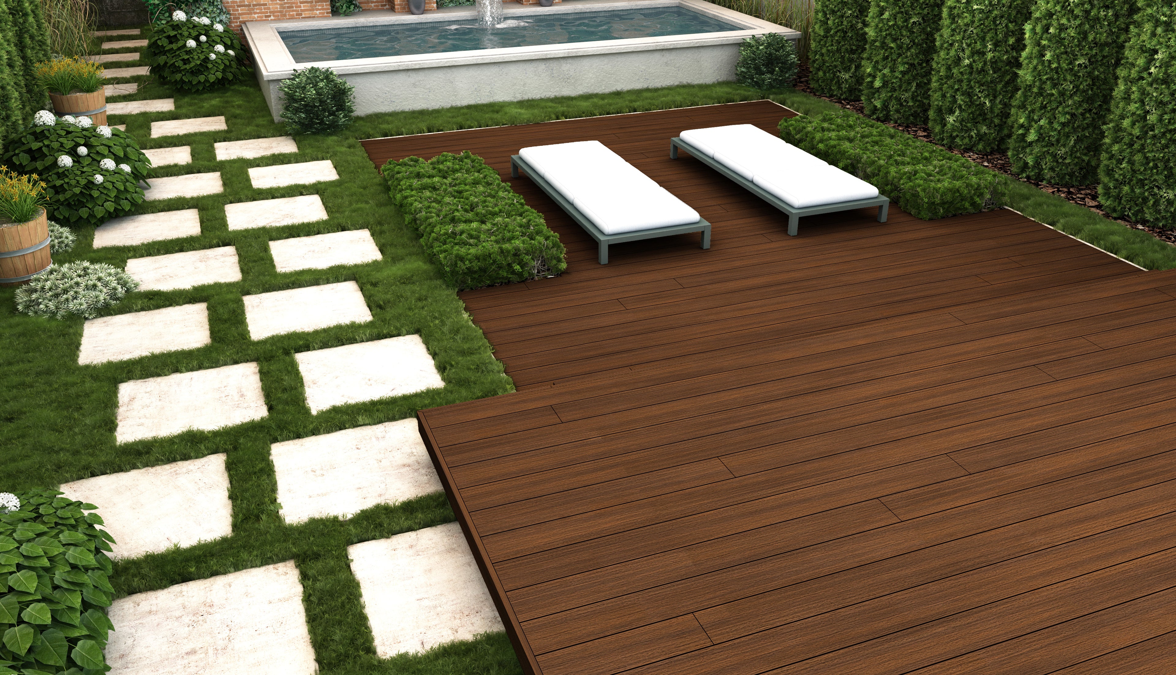 WPC Terrassendiele Gigante Vintage – Großformat Diele im Holzlook