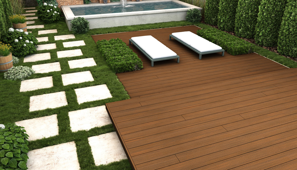 WPC Terrassendiele Gigante Vintage – Großformat Diele im Holzlook