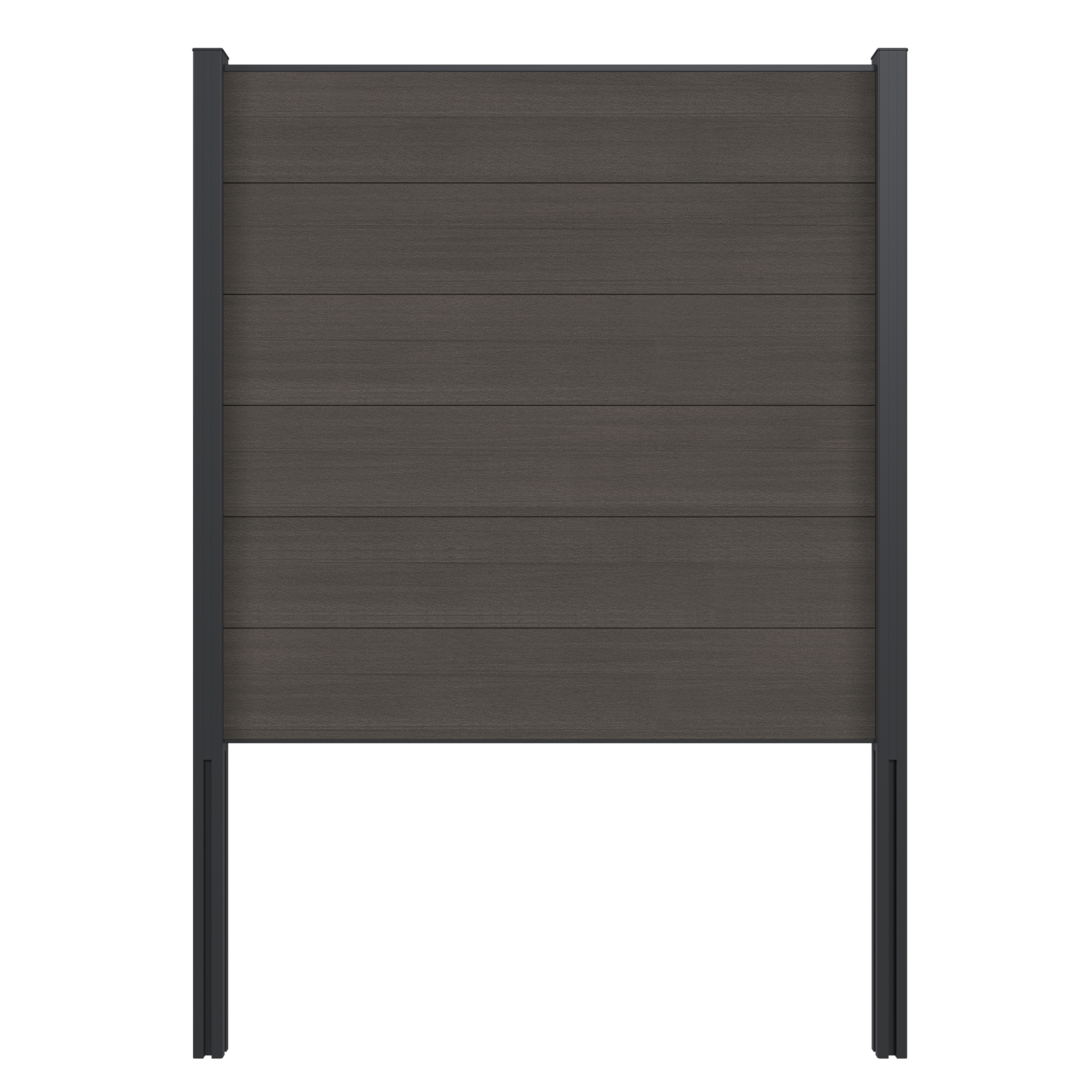 WPC Zaunelement Castello – Eleganter Gartenzaun WPC