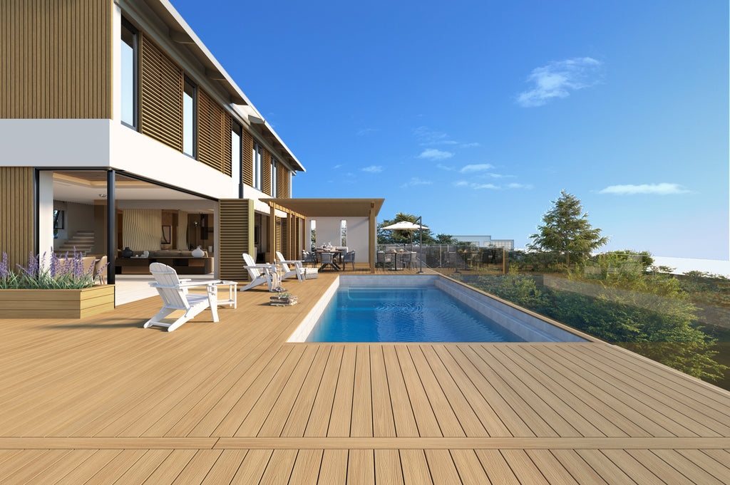 WPC Terrassendiele Universal – Vielseitige Diele für jede Terrasse